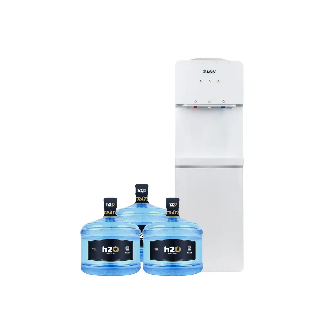Abonament Lunar Dozator ZASS 17CNS + 3 x Apă h2on 11L | H2ON